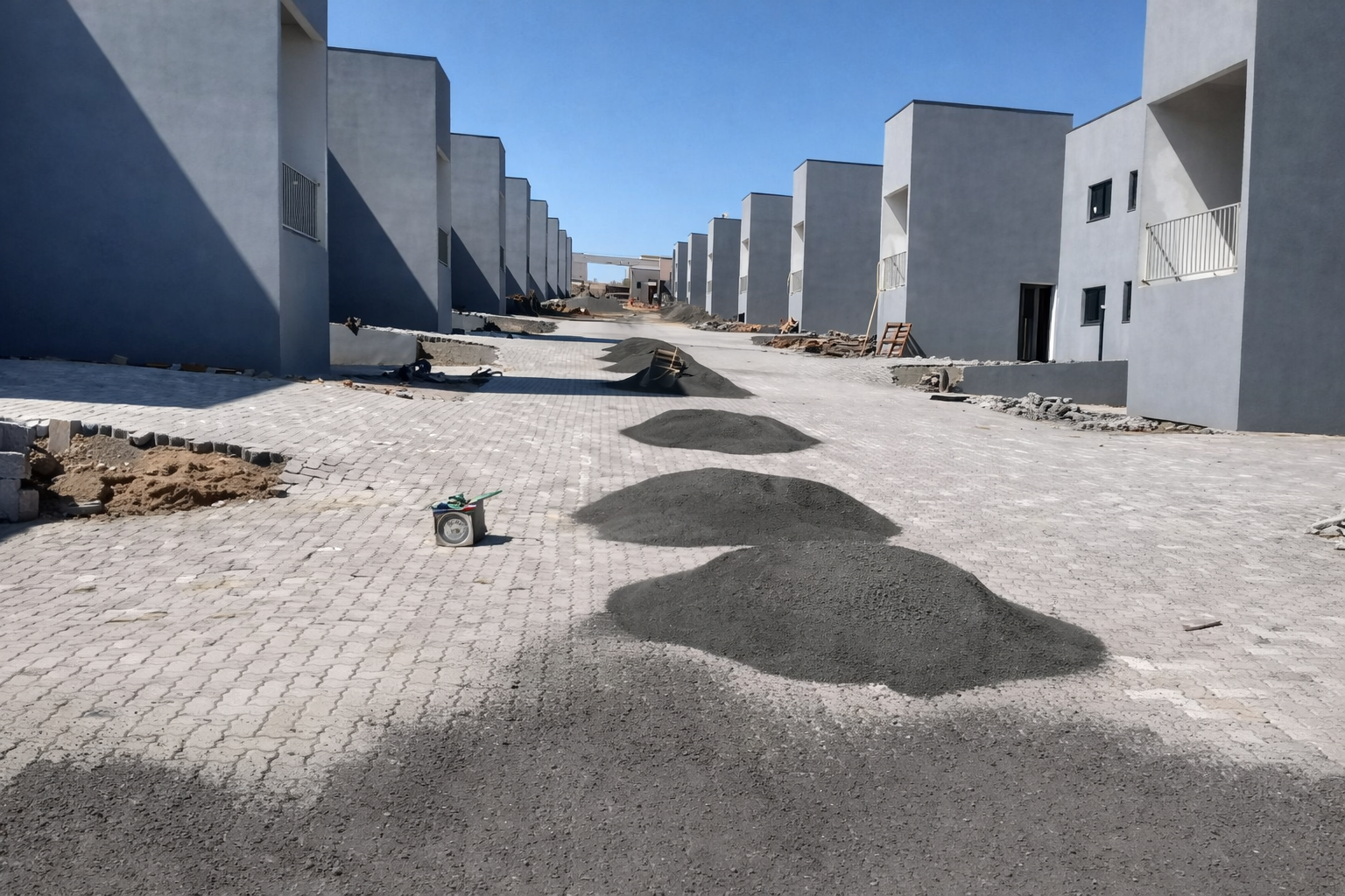 Instalação de Pavers